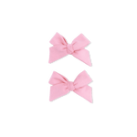 Angel Dear Solid Rose Elegance - 2 Pack Bow Clips - 