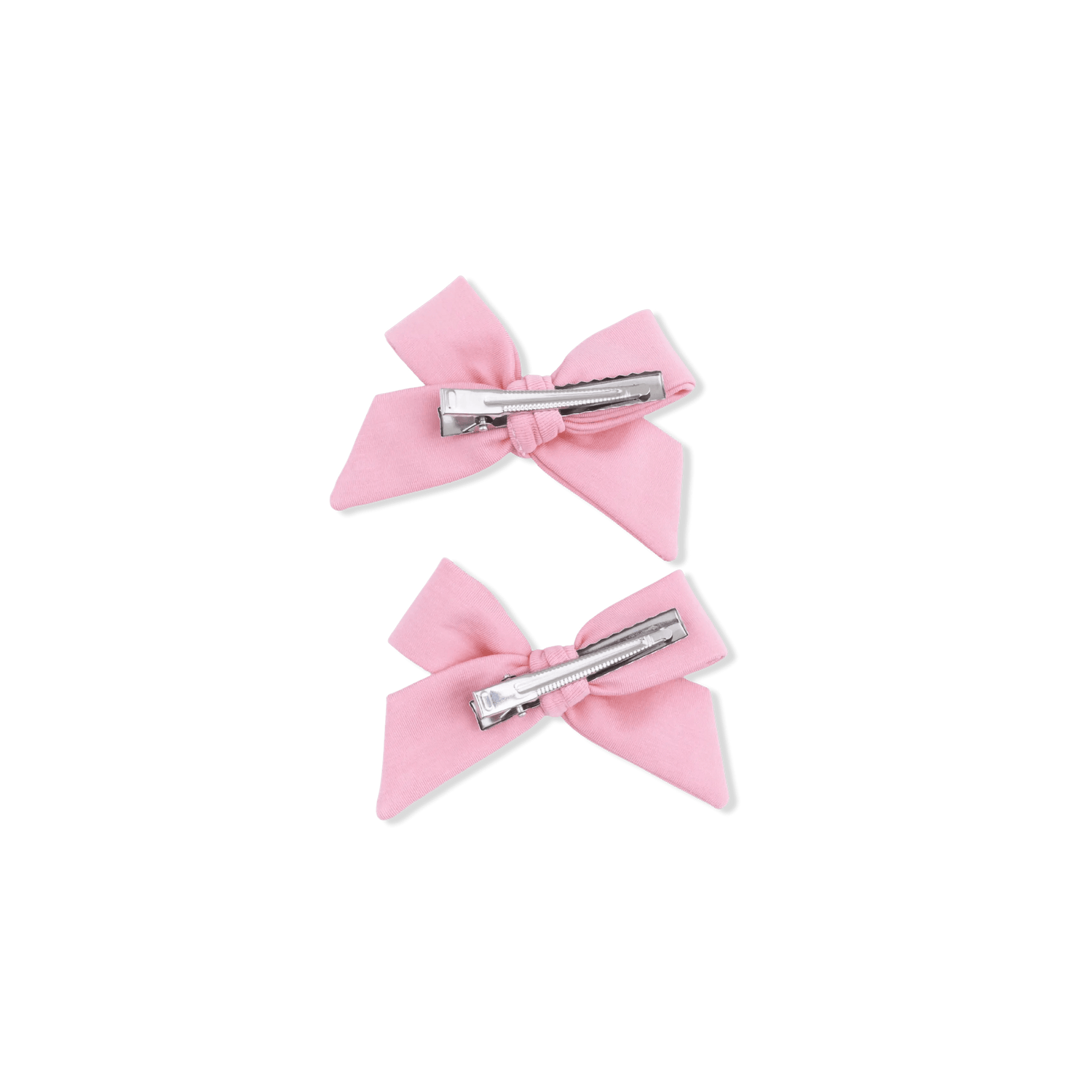 Angel Dear Solid Rose Elegance - 2 Pack Bow Clips - 