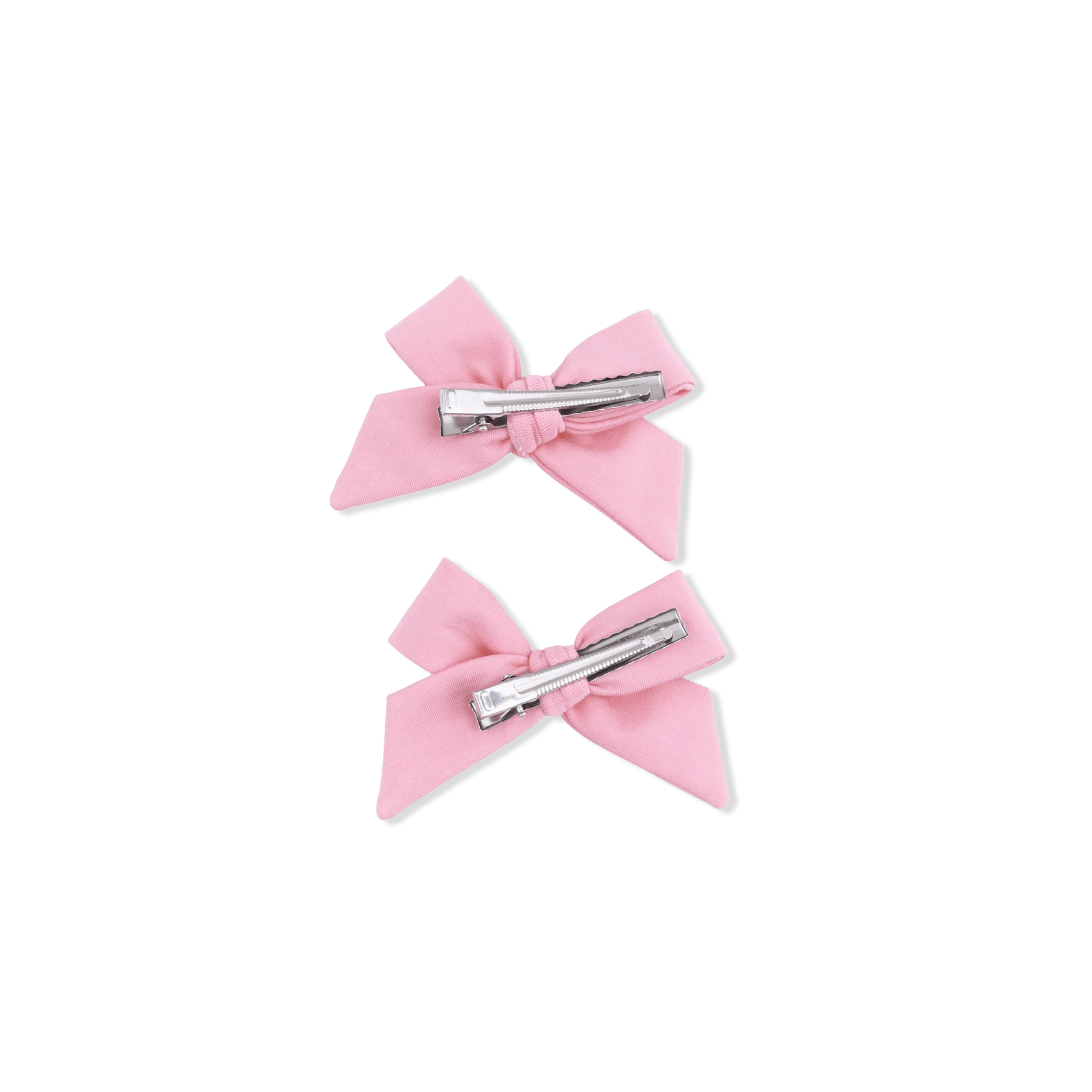 Angel Dear Solid Rose Elegance - 2 Pack Bow Clips - 