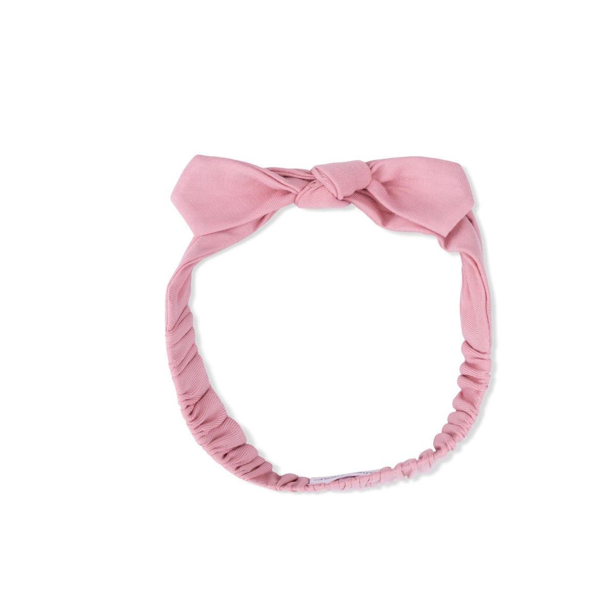 Solid Rose Elegance - Knot Headband - Headgear, Pink, Headband, Headpiece, Knot | Everetts Place