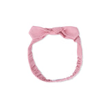 Solid Rose Elegance - Knot Headband - Headgear, Pink, Headband, Headpiece, Knot | Everetts Place