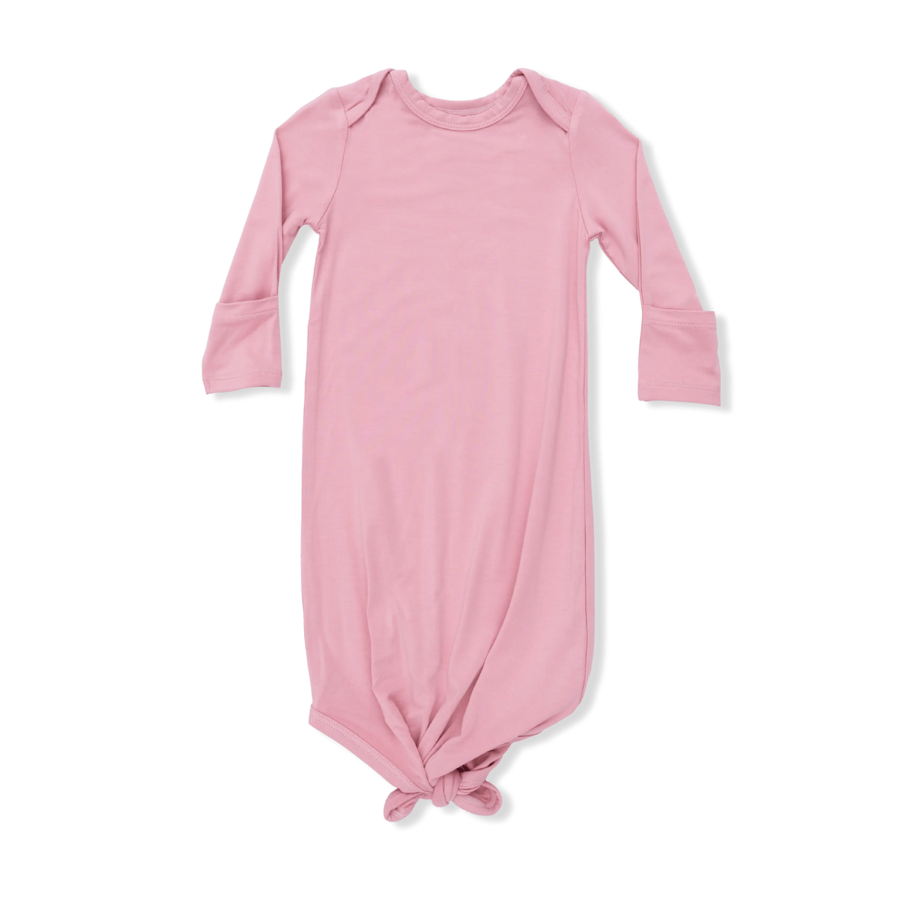 Angel Dear Solid Rose Elegance - Knotted Gown and Headband - 