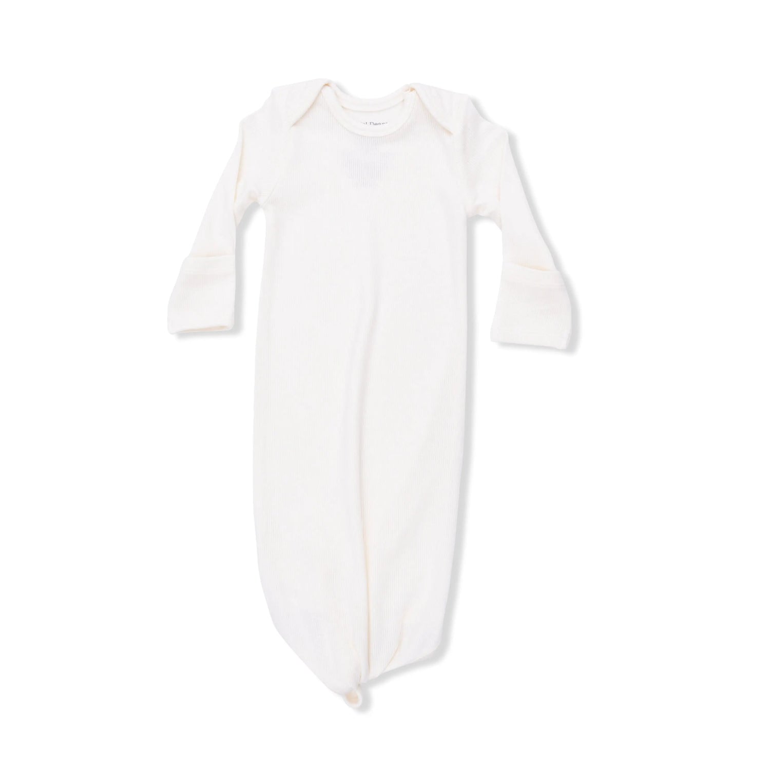 Solid Sugar Swizzle - Knotted Gown - White, Baby & Toddler Clothing, Child, Clothing | Everetts Place