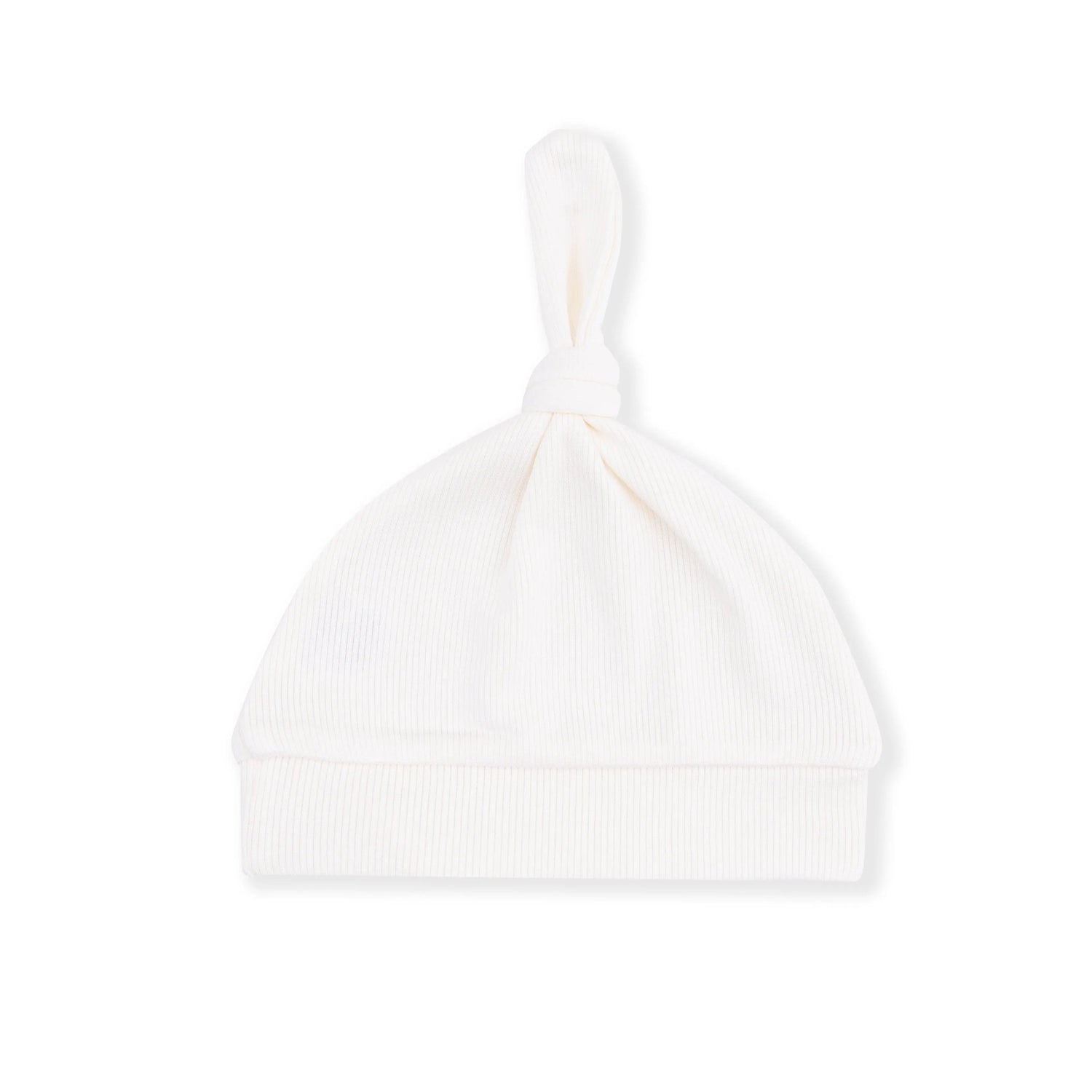 Solid Sugar Swizzle - Knotted Hat - White, Knit cap, Beanie, Wool, Woolen | Everetts Place