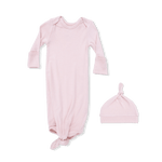 Angel Dear Solid Veiled Pink - Knotted Gown and Hat - 