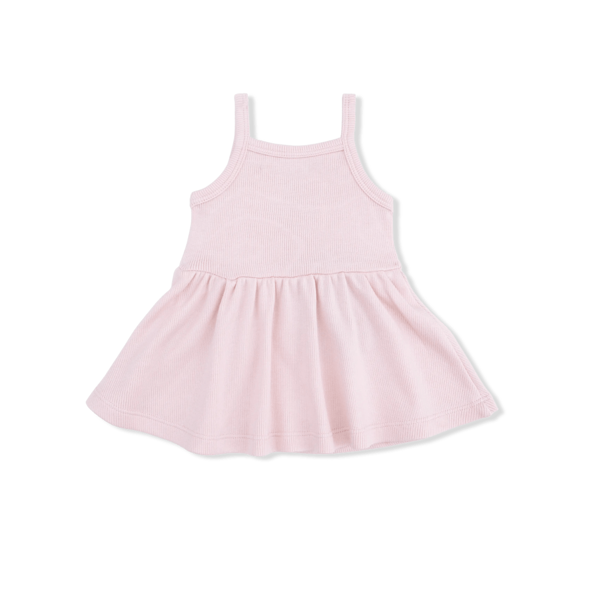 Solid Veiled Pink - Tank with Peplum - Baby & Toddler Clothing, Dress, One-piece garment, Day Dress, Textile | Everetts Place