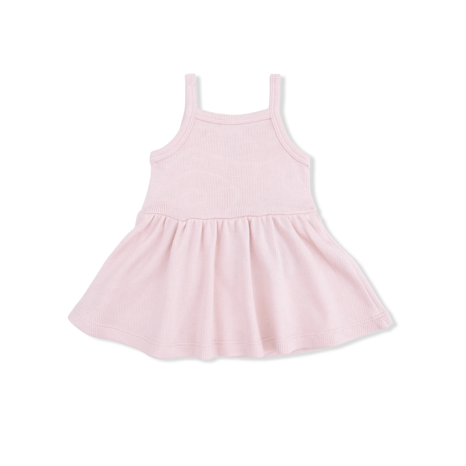 Solid Veiled Pink - Tank with Peplum - Baby & Toddler Clothing, Dress, One-piece garment, Day Dress, Textile | Everetts Place