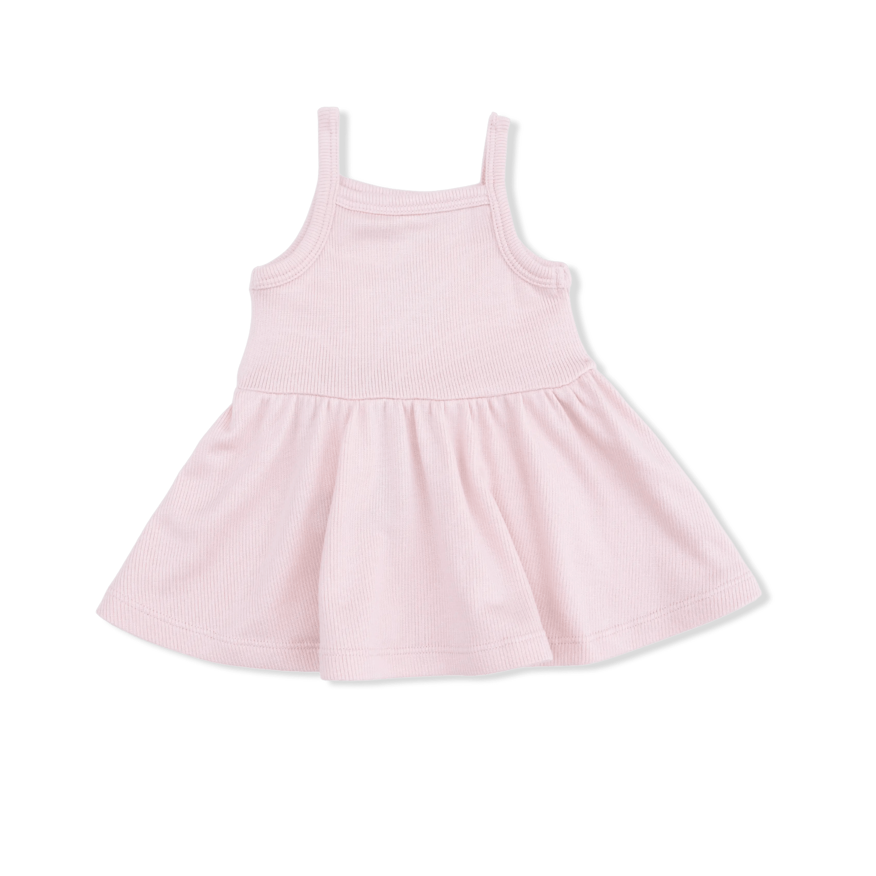 Angel Dear Solid Veiled Pink - Tank with Peplum - 