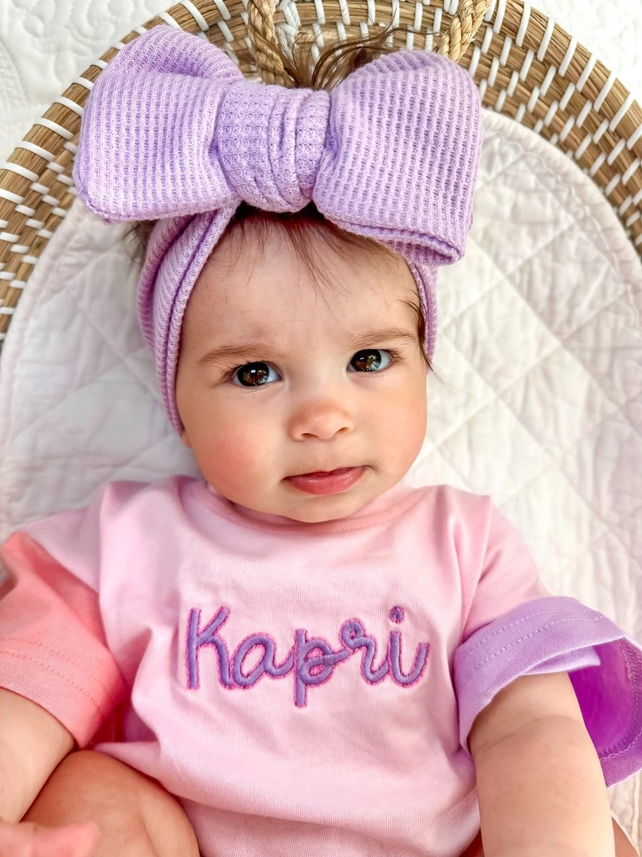 Little Joy Co. Solid Waffle Knit Headband For Baby And Toddler Colors - Everetts Place Boutique - 