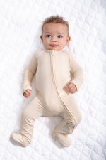 Solid Bamboo Baby Onesies | Soft & Breathable Bodysuit by Rayn’s Tiny Stitches