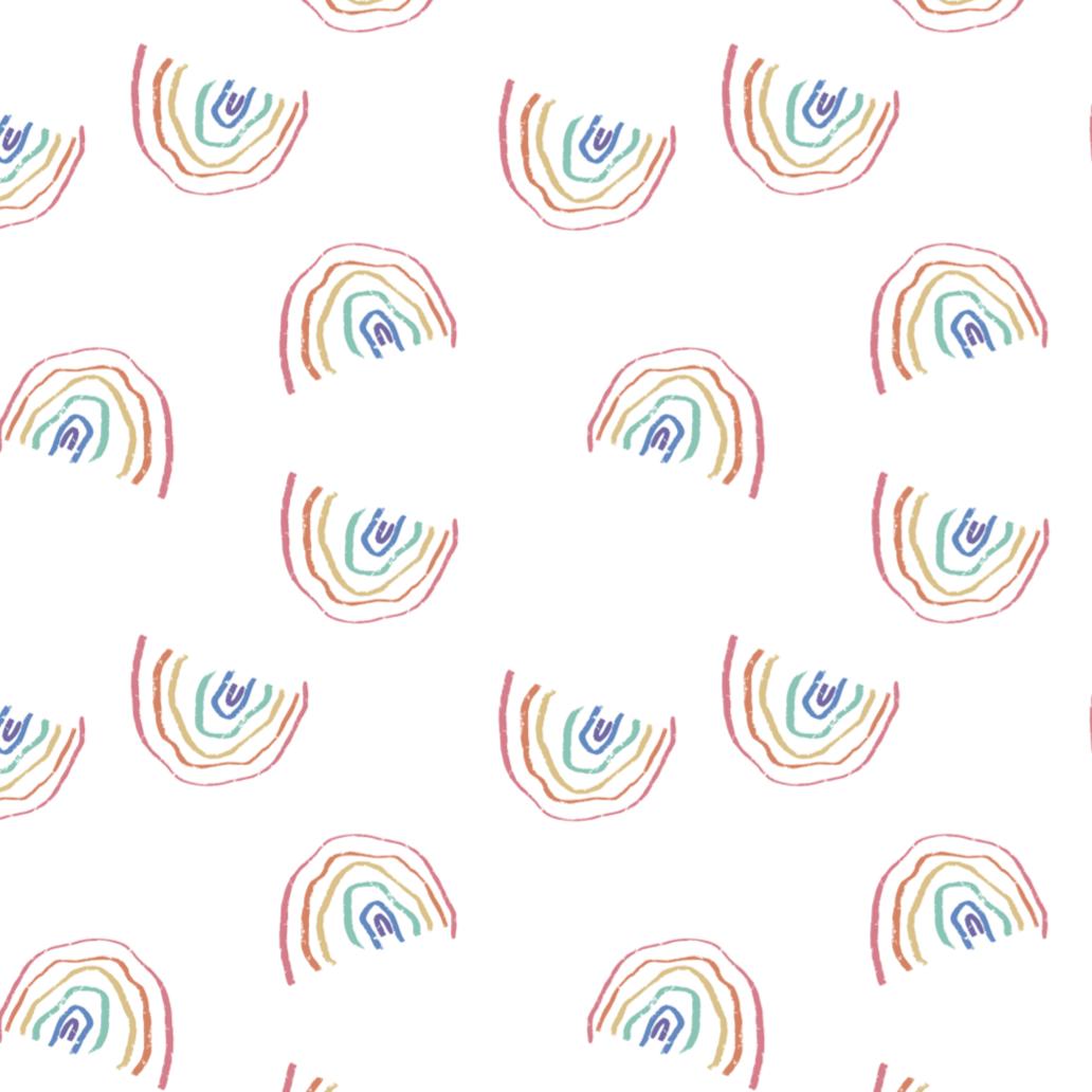 LollyBanks Somewhere Over The Rainbow Swaddle BlanketEveretts Place