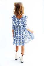 Mila & Rose ® Southern Belle 3/4 Sleeve Ruffle Twirl Dress - 