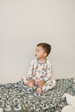Mebie Baby Southwest Aztec Bamboo Fleece Quilt - 