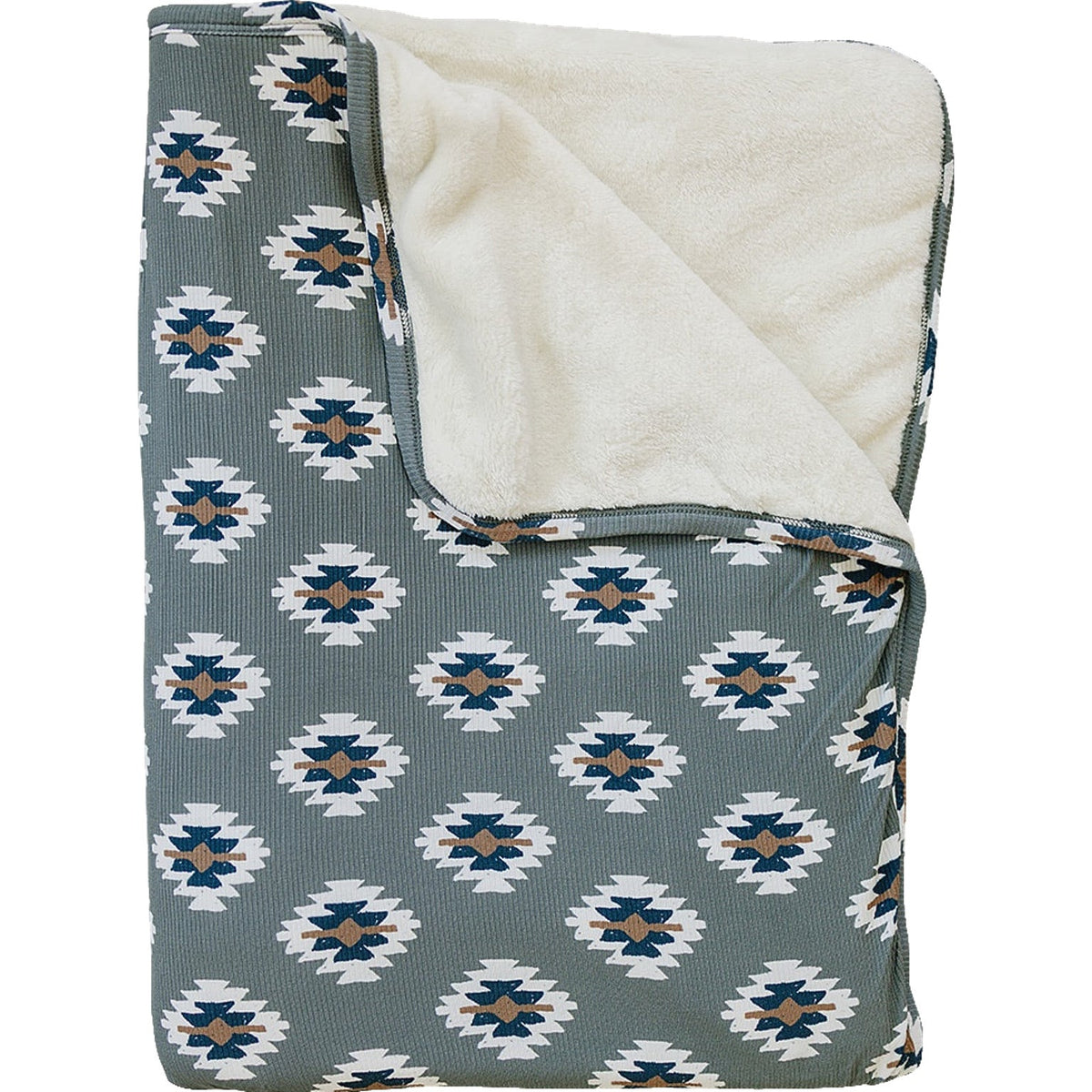 Mebie Baby Southwest Aztec Bamboo Fleece Quilt - 