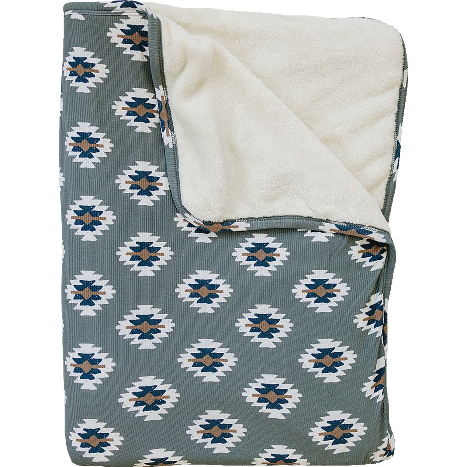 Mebie Baby Southwest Aztec Bamboo Fleece Quilt - 