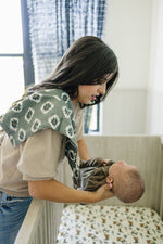 Mebie Baby Southwest Aztec Muslin Burp Cloth - 