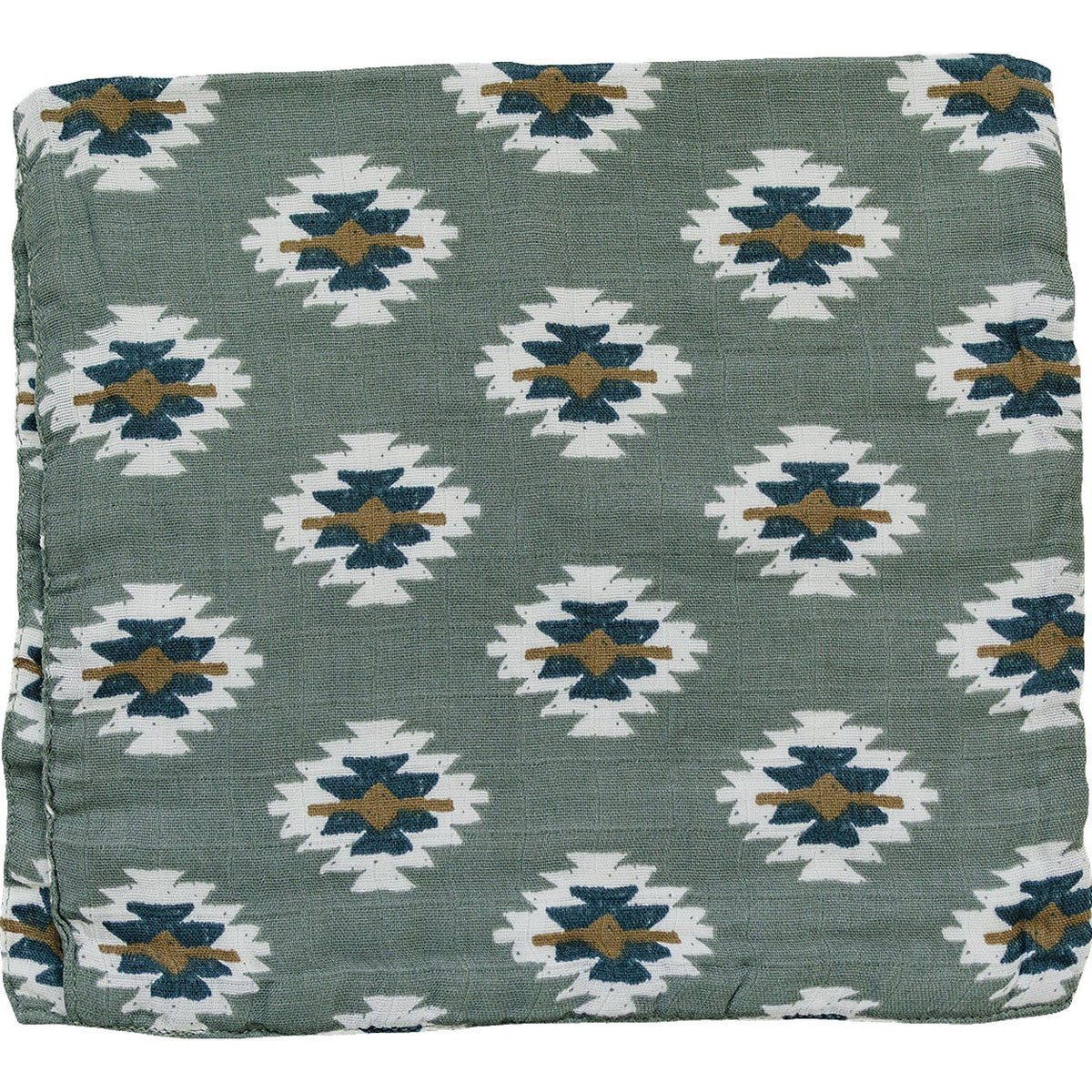 Southwest Aztec Muslin Burp Cloth - Linens, Rug, Tread, Motif | Everetts Place