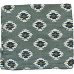 Southwest Aztec Muslin Burp Cloth - Linens, Rug, Tread, Motif | Everetts Place