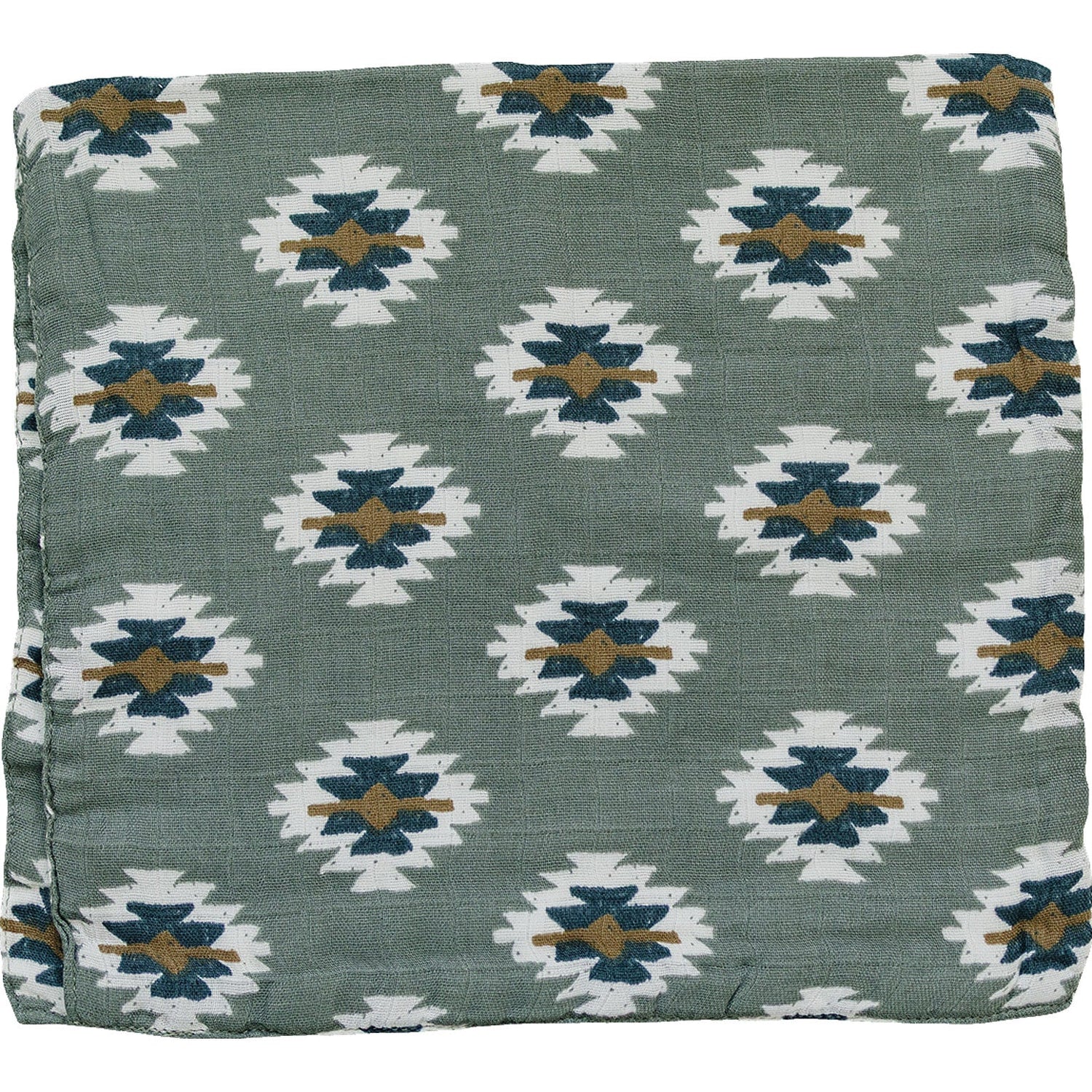 Southwest Aztec Muslin Burp Cloth - Linens, Rug, Tread, Motif | Everetts Place