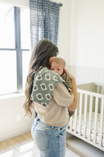Mebie Baby Southwest Aztec Muslin Burp Cloth - 