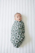 Mebie Baby Southwest Aztec Muslin Swaddle Blanket One Hundred Percent Cotton - 