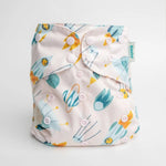 Kinder Cloth Diaper Co. Space and Sky: Essentials Pocket Cloth Diaper with Athletic Wicking Jersey, Grows with your Baby -