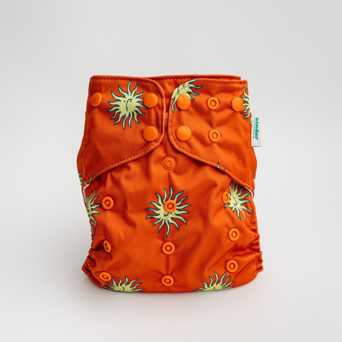 Kinder Cloth Diaper Co. Space and Sky: Essentials Pocket Cloth Diaper with Athletic Wicking Jersey, Grows with your Baby