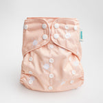 Kinder Cloth Diaper Co. Space and Sky: Essentials Pocket Cloth Diaper with Athletic Wicking Jersey, Grows with your Baby