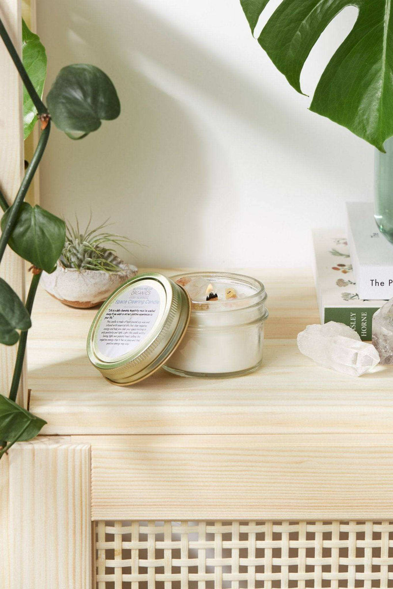 Intention CandleThis Space Clearing Candle helps cleanse and protect your space from negative energy. Made with organic soy wax and a powerful blend of essential oils, this candle pEveretts Place: Online Boutique 