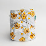 Kinder Cloth Diaper Co. Minky Fleece Cloth Diaper - Patterned Lounger with Wicking Jersey - Everetts Place Boutique - 