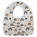 Texas Tushies Colorful Space Rainbow Bib with Pocket for Messy Babies - Baby & Toddler > Nursing & Feeding > Bibs Baby & Toddler Clothing