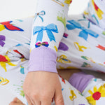Bam & Stitch Sparkle & Reign Long Sleeve Pajamas - 
