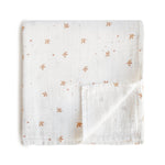 Organic Cotton Muslin Swaddle Blanket by Mushie