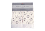 Newcastle Classics Sparrows Muslin Security Blanket with Soft Texture for Infants - Baby & Toddler > Swaddling & Receiving Blankets > Receiving Blankets Bamboo Newcastle Blanket