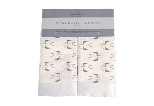 Sparrows Bamboo Muslin Newcastle Blankie Security Blanket Newcastle Classics