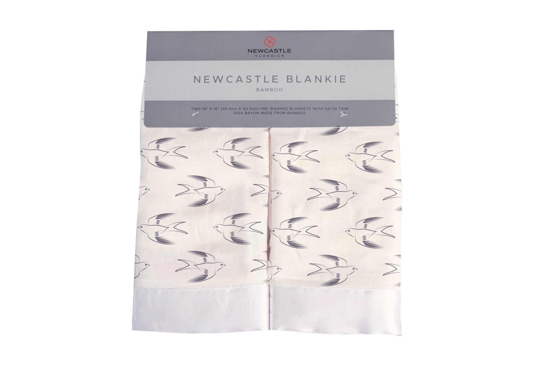 Newcastle Classics Sparrows Bamboo Muslin Newcastle Blankie