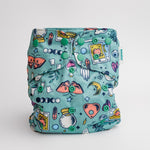 Hobby and Interests: Essentials Pocket Cloth Diaper with Athletic Wicking Jersey, Grows with your Baby - Everetts Place Boutique - Pocket Diaper