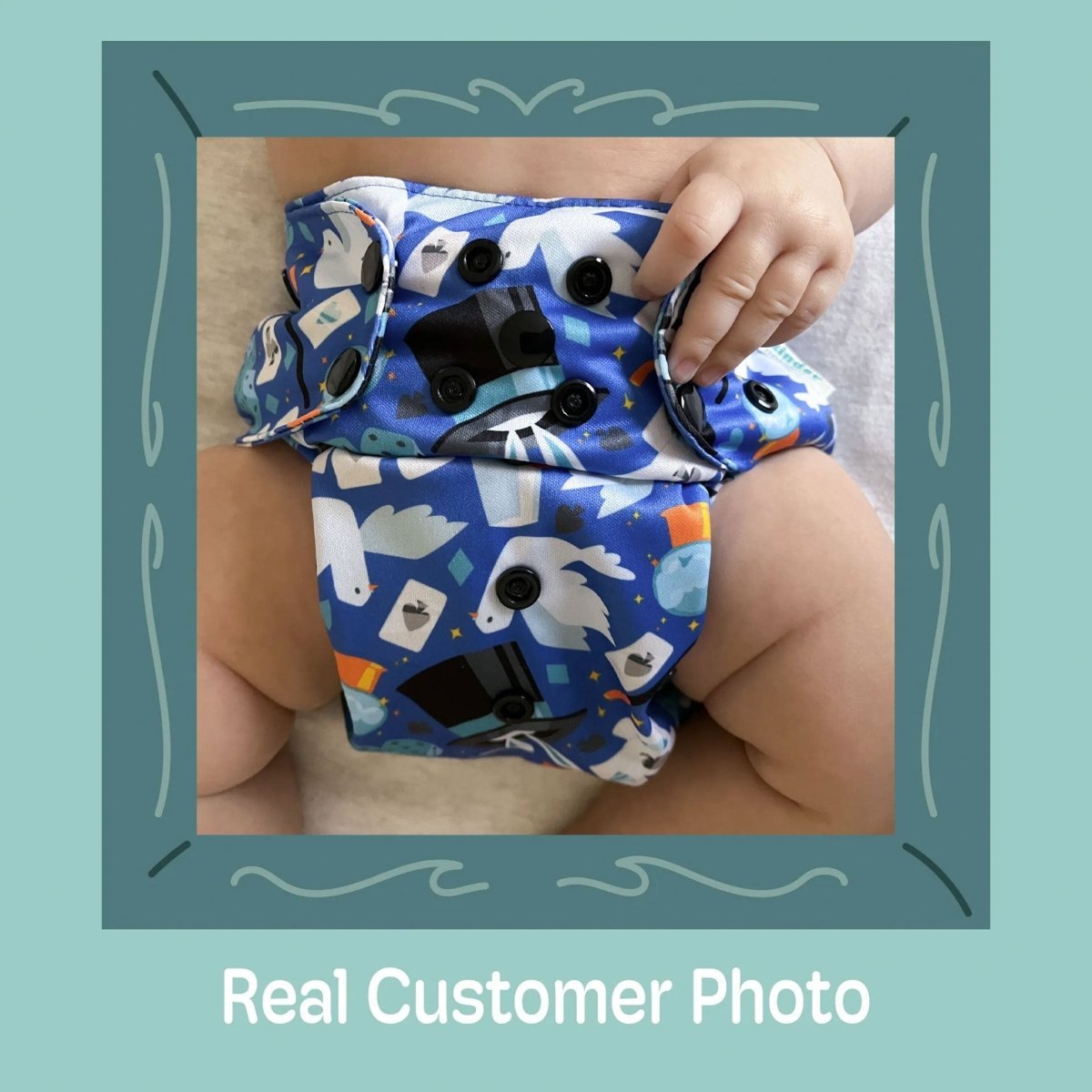 Hobby and Interests: Essentials Pocket Cloth Diaper with Athletic Wicking Jersey, Grows with your Baby - Everetts Place Boutique - Pocket Diaper