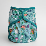Patterned Wipeable Cloth Diaper Cover, Grows with your Baby - Everetts Place Boutique - Diaper Cover