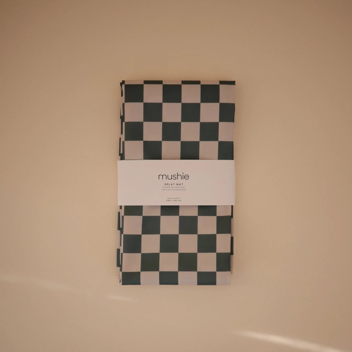 Mushie Splat Mat for High Chairs and Arts and Crafts Water Resistant Polyester - 