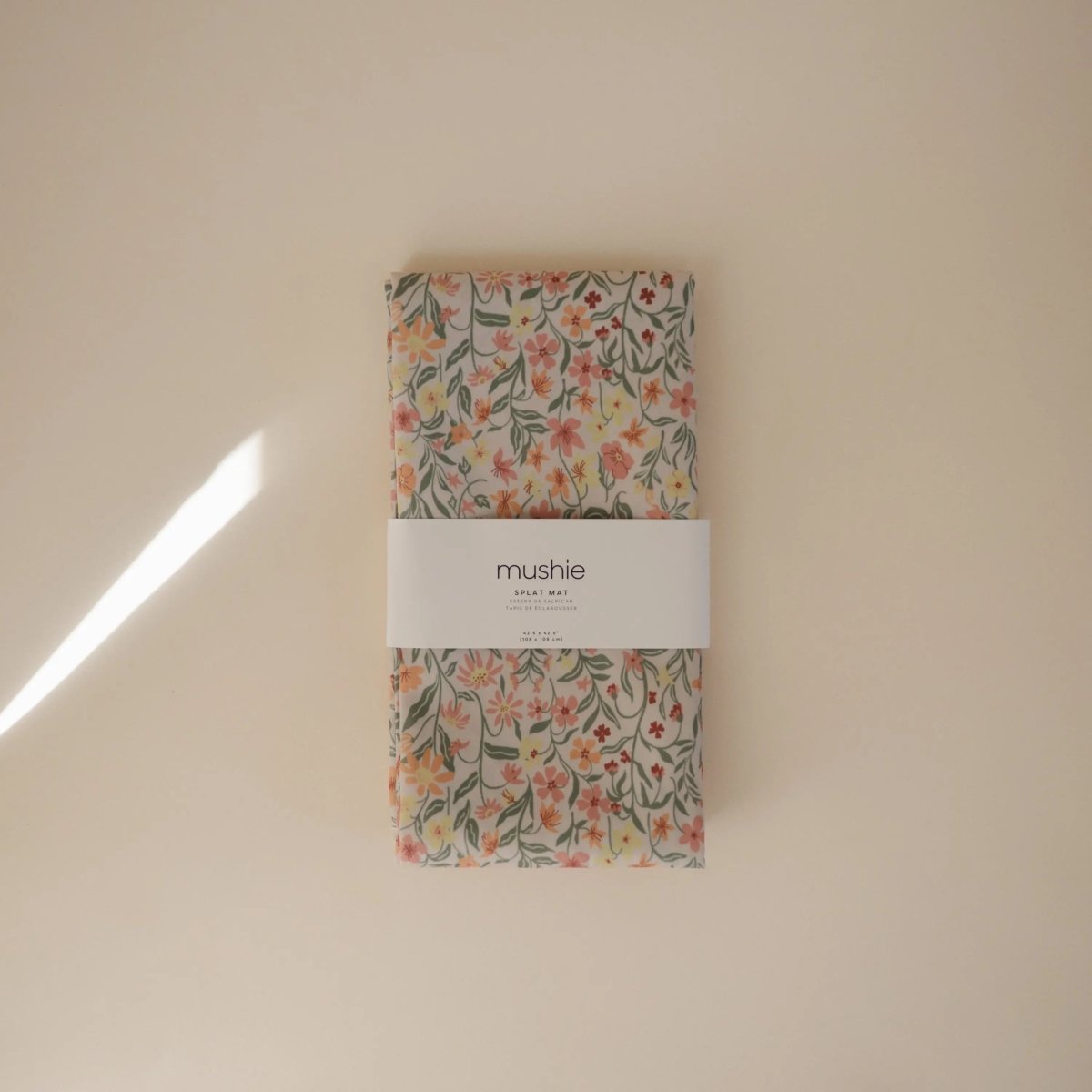 Mushie Splat Mat for High Chairs and Arts and Crafts Water Resistant Polyester - 