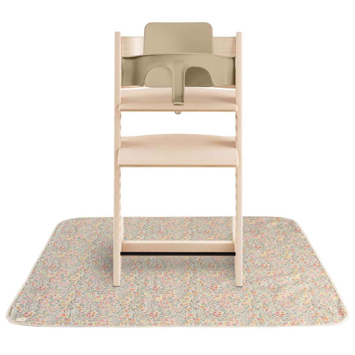 Mushie Splat Mat for High Chairs and Arts and Crafts Water Resistant Polyester - 