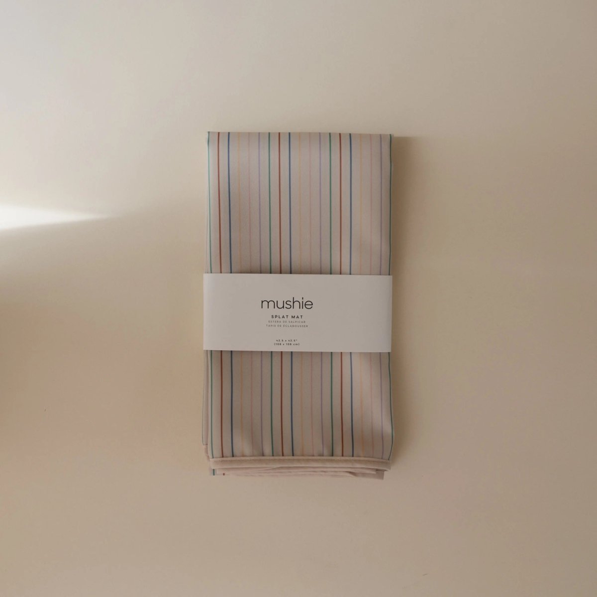 Mushie Splat Mat for High Chairs and Arts and Crafts Water Resistant Polyester - 