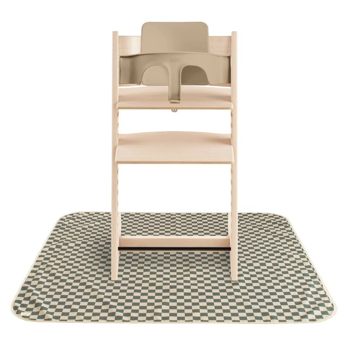 Mushie Splat Mat for High Chairs and Arts and Crafts Water Resistant Polyester - 