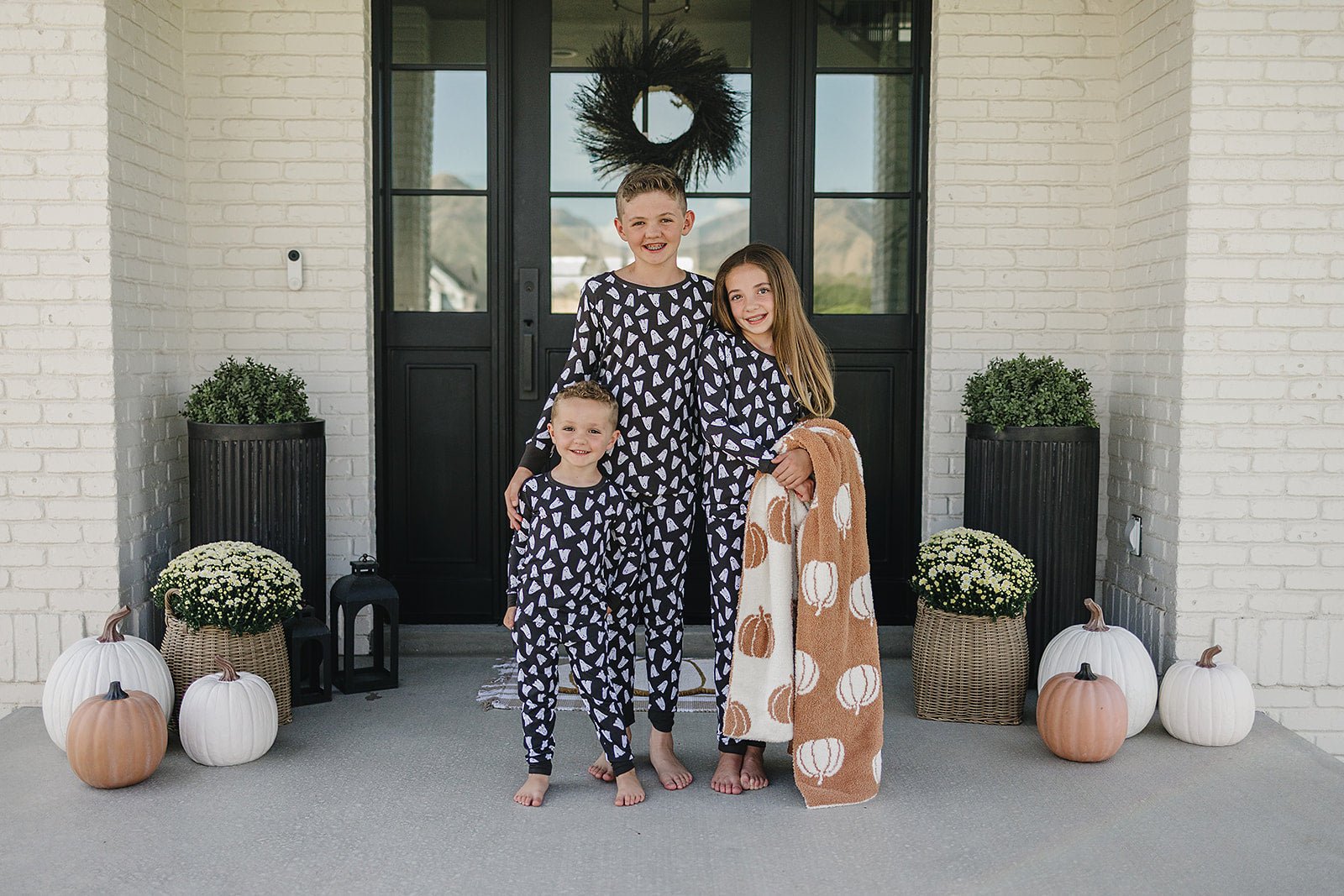 Mebie Baby Spooky Bamboo Cozy Set - 