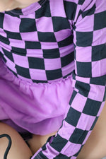 DREAM BIG LITTLE CO SPOOKY CHECKERS DREAM TUTU BODYSUIT DRESSEveretts Place