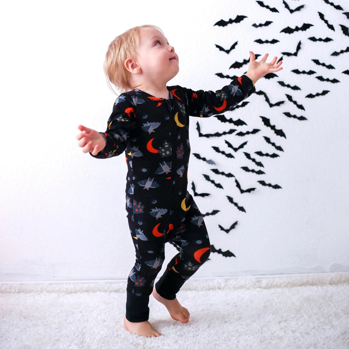Spooky Nights Romper - Sleeve, Baby & Toddler Clothing, Child, Toddler, Infant | Everetts Place