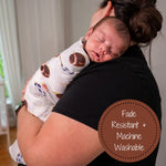 Go Sports! Swaddle Blanket by LollyBanks