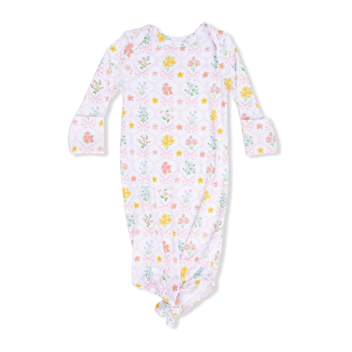 Angel Dear Spring Blooms Bow Trellis - Knotted Gown - 