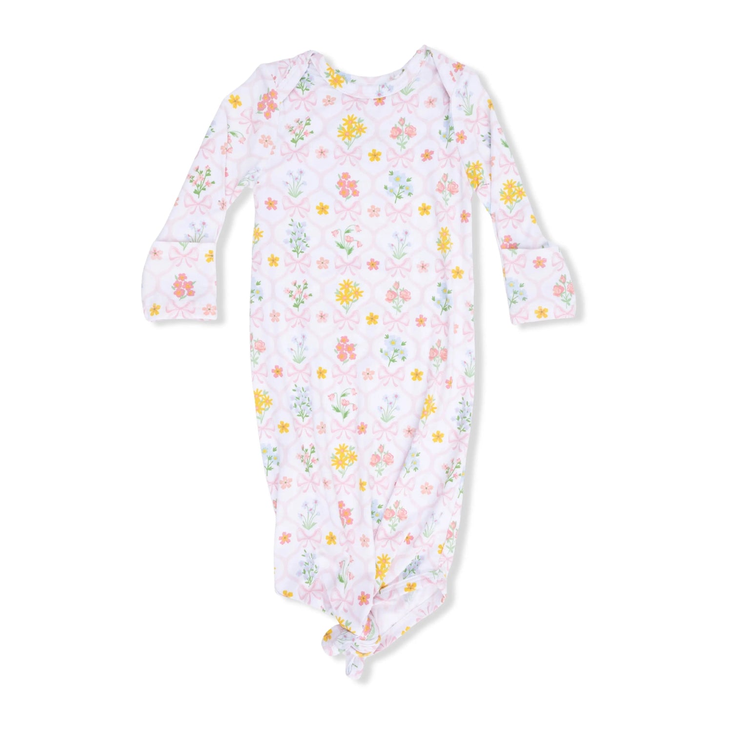 Angel Dear Spring Blooms Bow Trellis - Knotted Gown - 